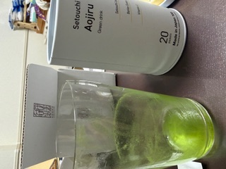 瀬戸内レモン青汁を飲み終わった後画像